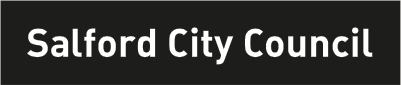 Salford City Council (logo in black)