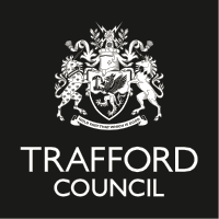 Trafford Council (logo in black)